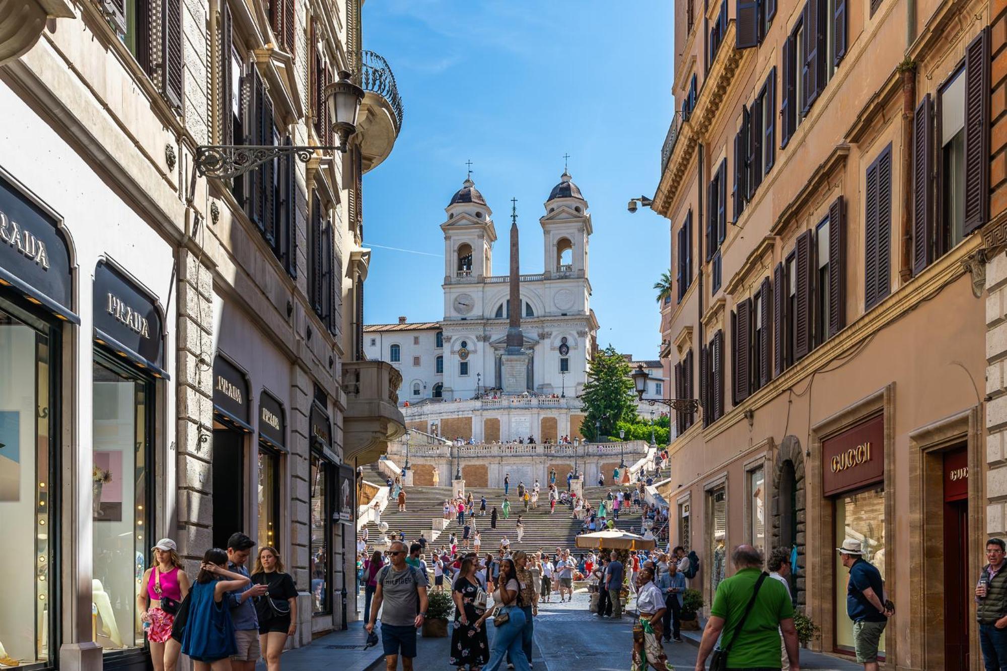 Decimo Meridio- At Spanish Steps- Řím Exteriér fotografie
